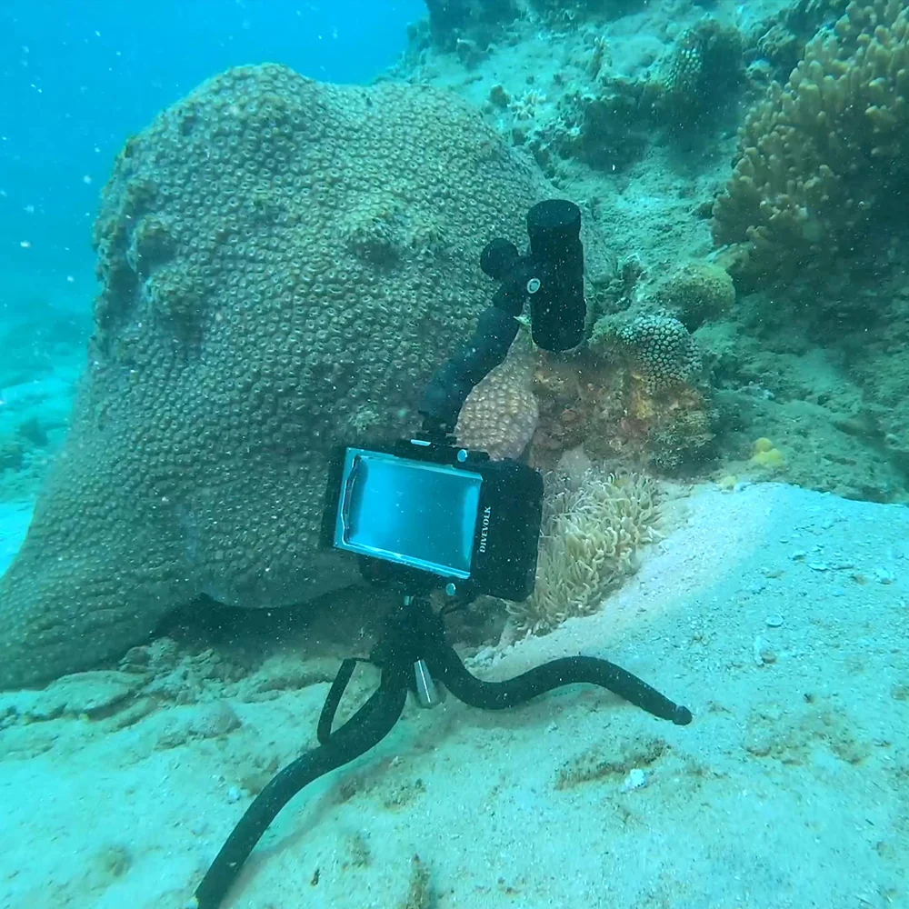 Underwater Flexible Tripod for smartphone underwater housing, Addroid and iPhone diving phone case, compact camera, action camera - Image 10