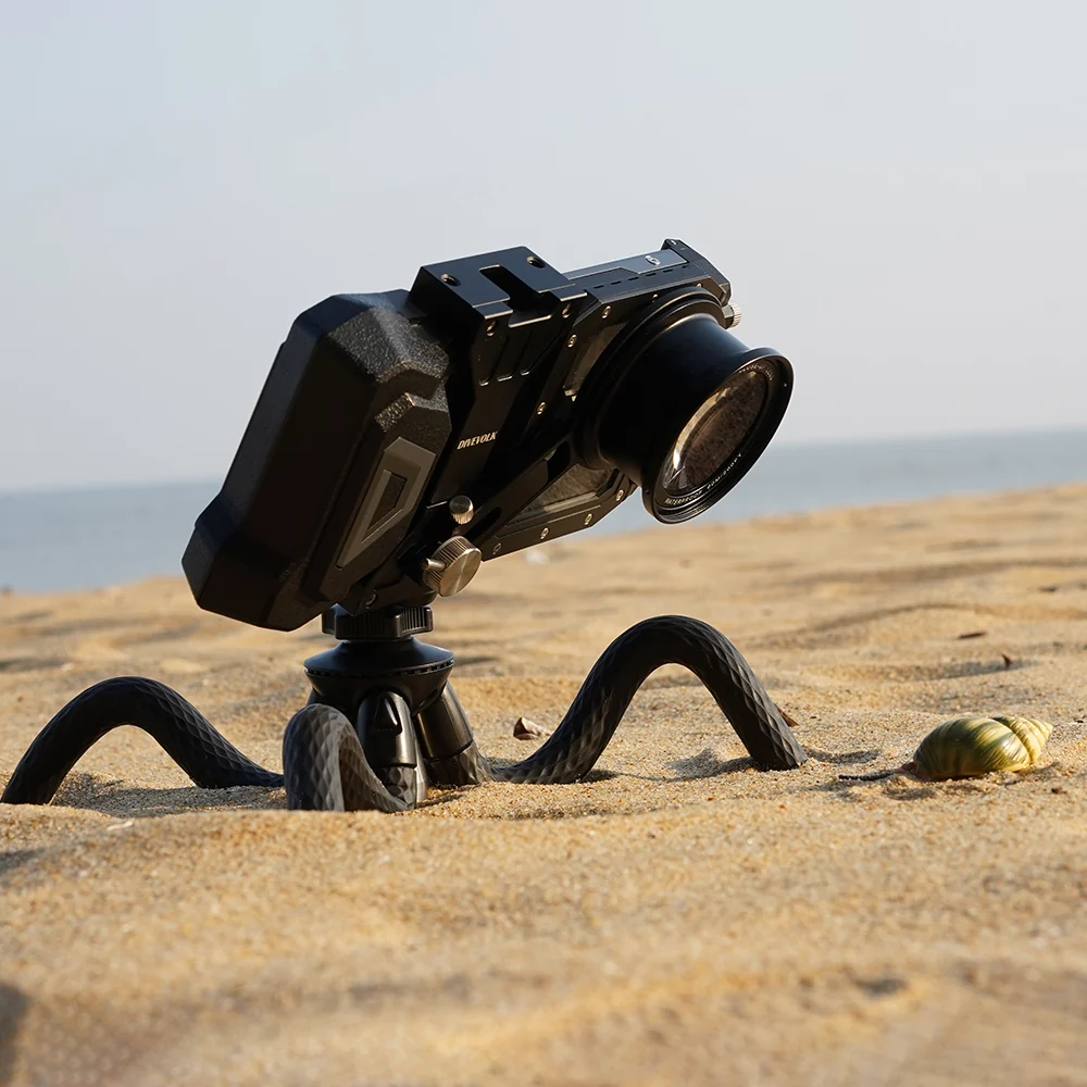 Underwater Flexible Tripod for smartphone underwater housing, Addroid and iPhone diving phone case, compact camera, action camera - Image 7