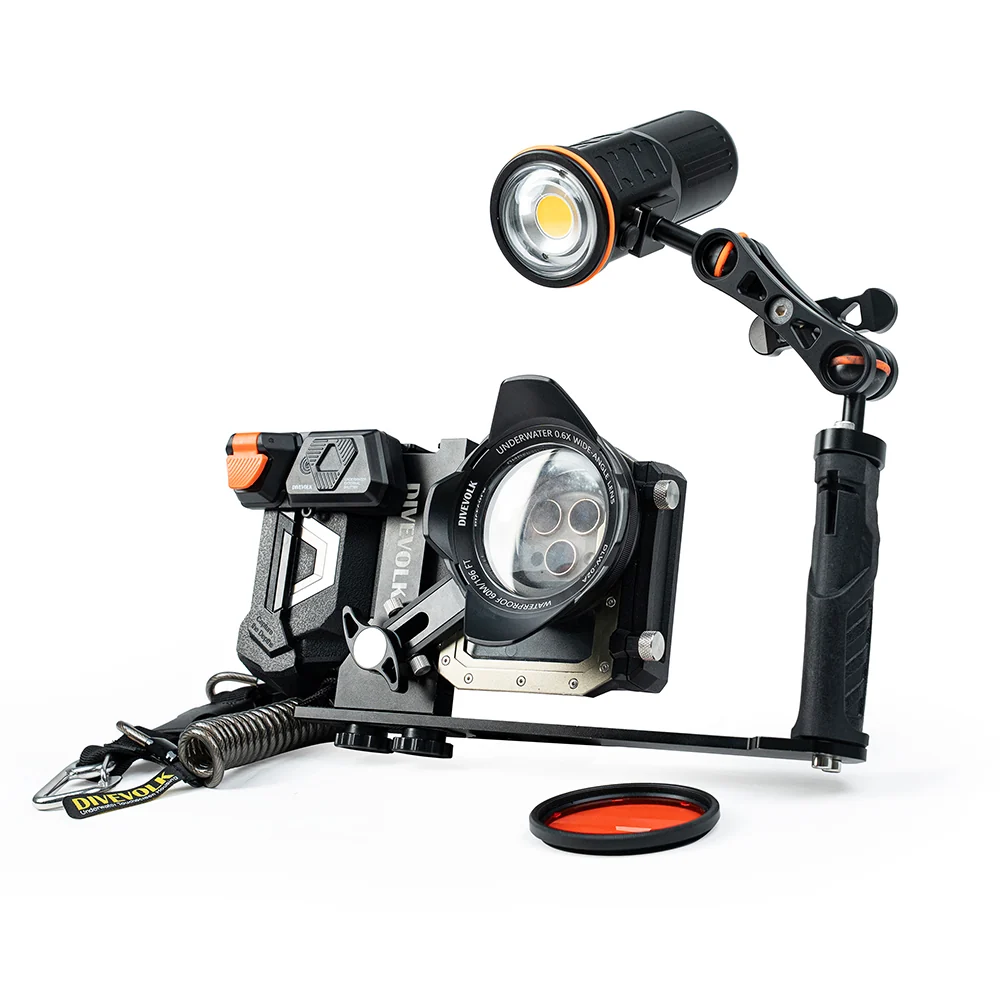 Single Handle Tray for SeaTouch 4 sereis underwater housing, compact camera housing, action camera, Gopro, DJI Action series, Insta360 - Image 6
