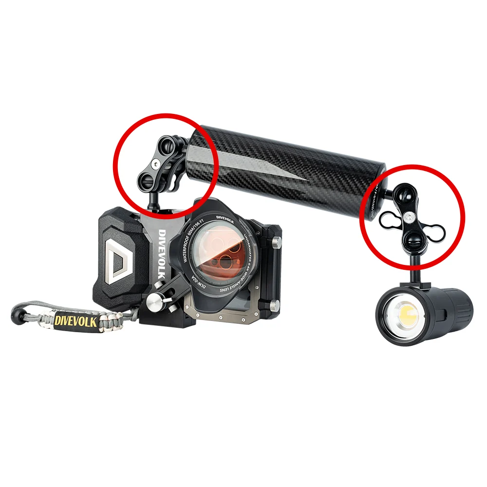 Ball Joint Clamp | Universal Underwater Photography Equipment Accessories - Image 6