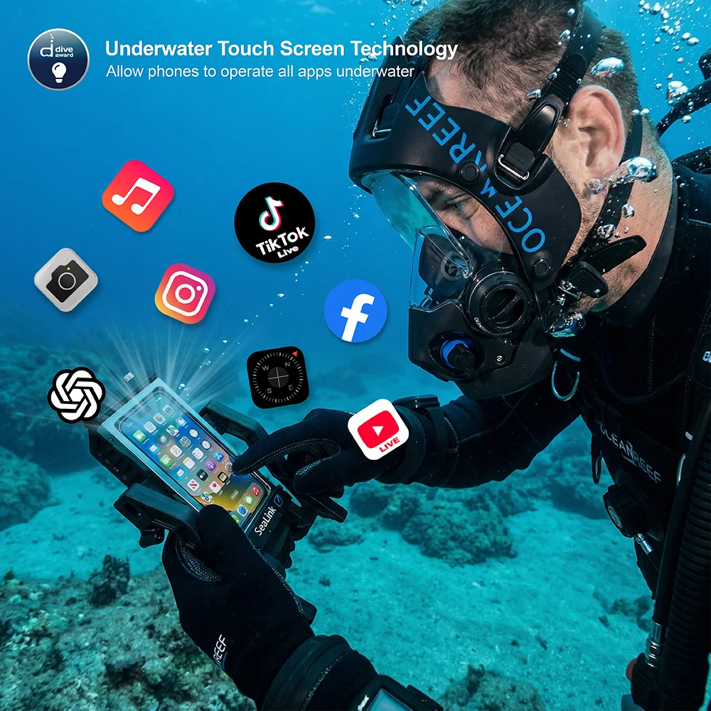 DIVEVOLK SeaLink Underwater Smartphone Data Transmitter - Image 3