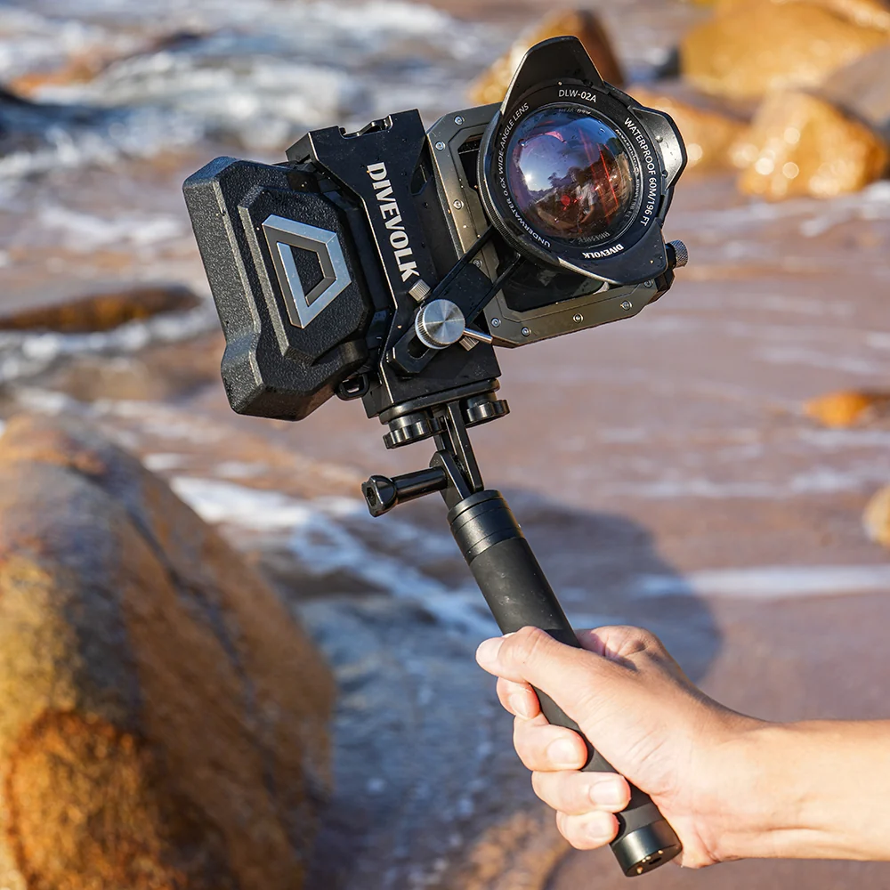 DIVEVOLK SeaTouch 4 Max Plus underwater housnig Selfie Kit for iPhone and Andorid smartphone, dive housing, waterproof phone case - Image 5
