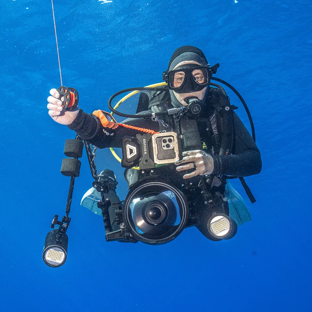 Divevolk Seatouch 4 Max Plus Expansion Clamp with 67mm adapters arm for underwater photography - Image 10