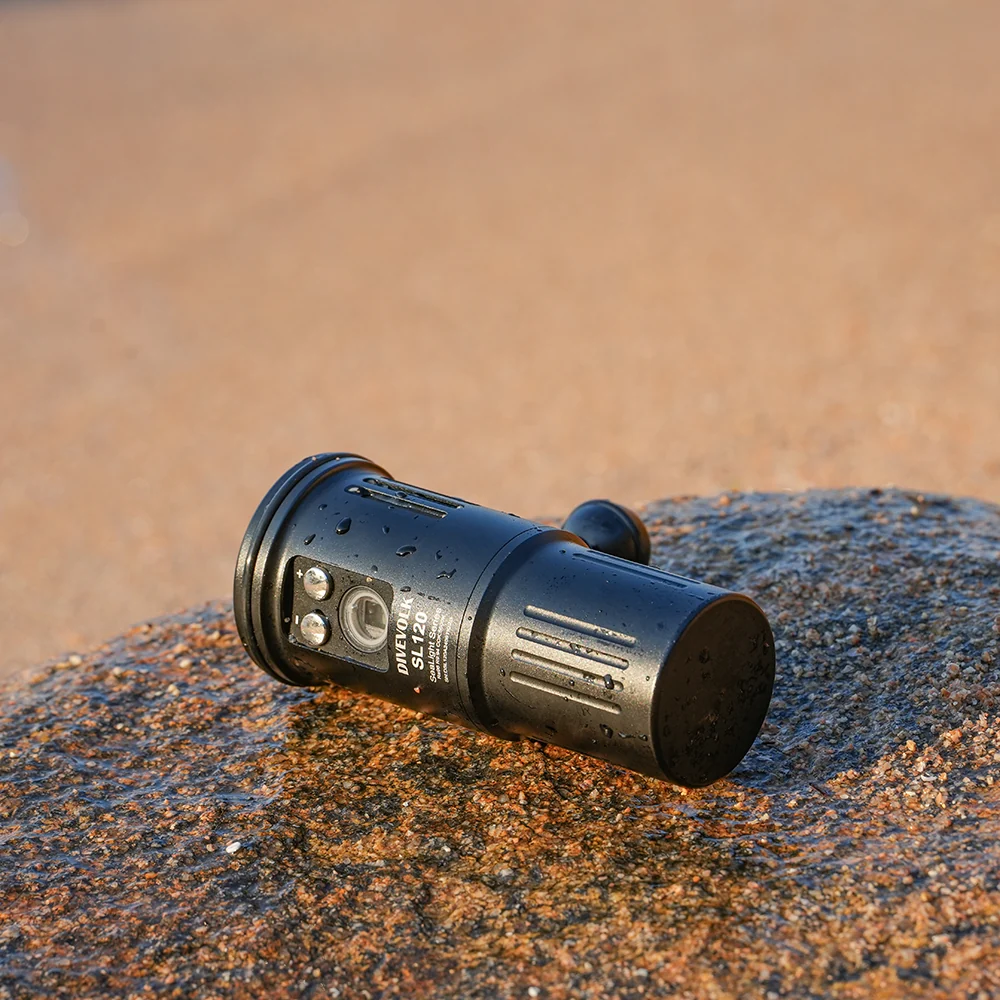 DIVEVOLK SL120 underwater video light 12000 lumens for Underwater Photography and Video - Image 8